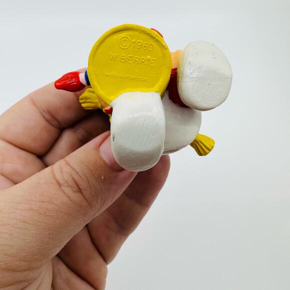 Set Of 2 Vintage 1980s Berrie Rainbow Brite Kids Figurines Drummer Girl/Overalls - Picture 6 of 6